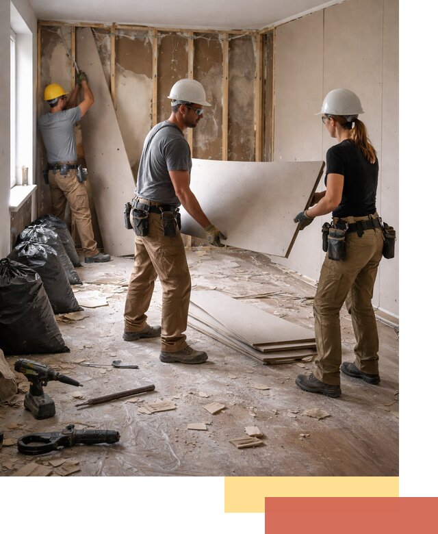 Демонтаж стеновых панелей в Новодвинске быстро и аккуратно