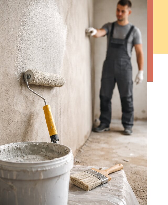 Нанесение бетоноконтакта на стены в Новодвинске от 4295 руб. быстро и недорого | ОТДЕЛОЧНИК-Нвд