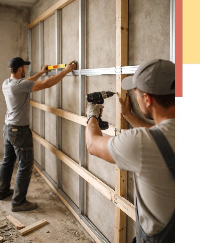 Устройство обрешетки под панели в Новодвинске от 2148 руб. — монтаж под ключ | ОТДЕЛОЧНИК-Нвд