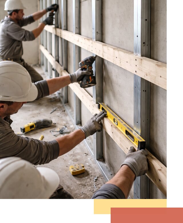 Устройство обрешетки под панели в Новодвинске