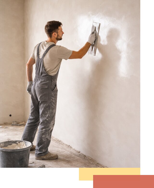 Глянцевание штукатурки стен в Новодвинске профессионально и быстро