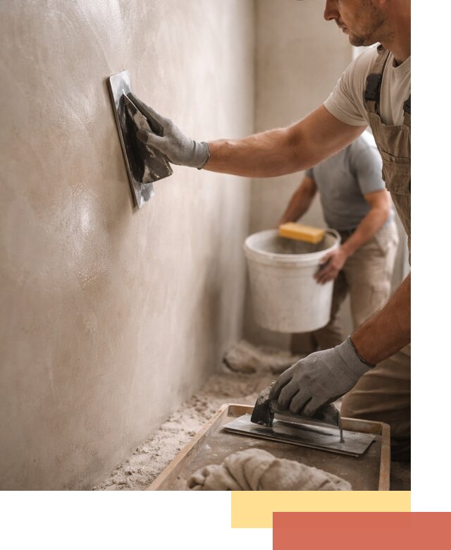 Нанесение марокканской штукатурки таделакт в Новодвинске