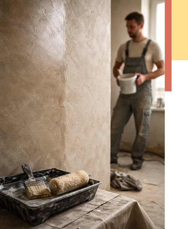 Нанесение воска на штукатурку в Новодвинске от 3579 руб. | Услуги ОТДЕЛОЧНИК-Нвд