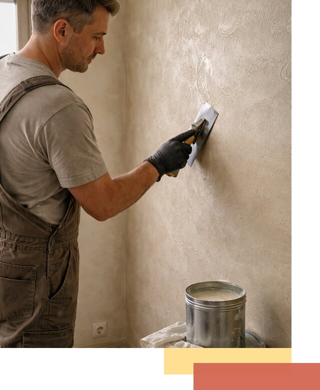 Нанесение воска на штукатурку в Новодвинске для защиты и блеска