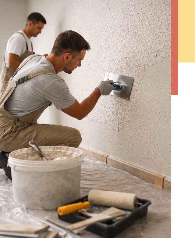 Нанесение жидких обоев в Новодвинске от 7670 руб./м2 — быстро и недорого | ОТДЕЛОЧНИК-Нвд