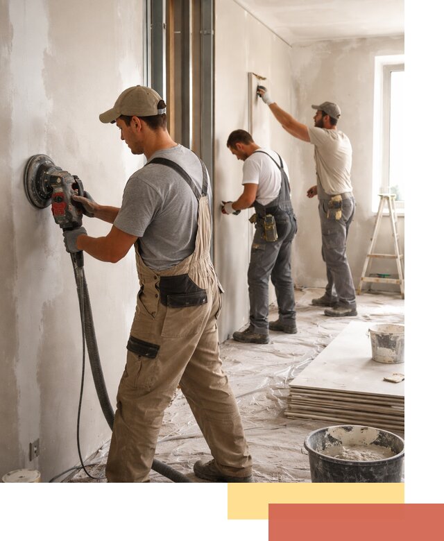 Профессиональная отделка стен в Новодвинске качественно и в срок