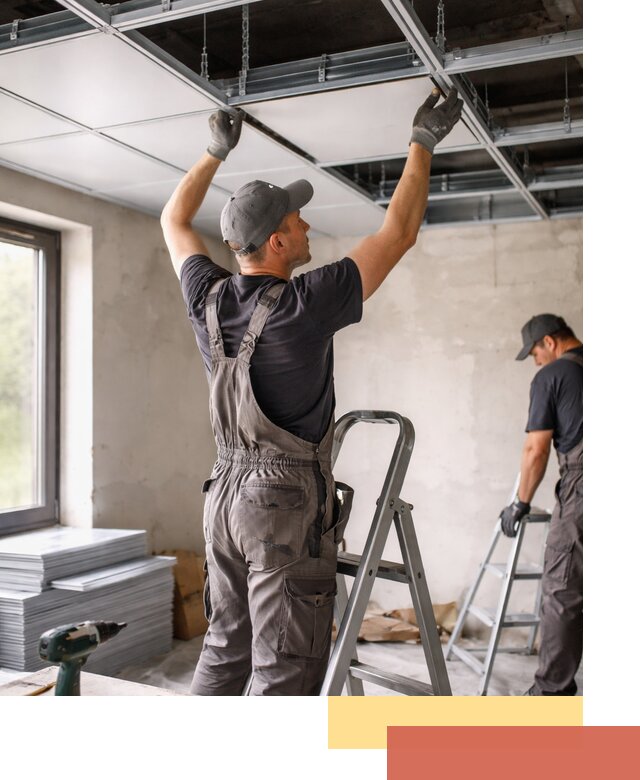 Монтаж кассетного потолка в Новодвинске качественно и быстро