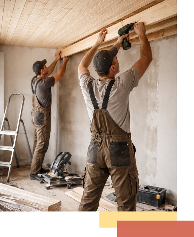 Монтаж потолка из вагонки в Новодвинске профессионально и аккуратно