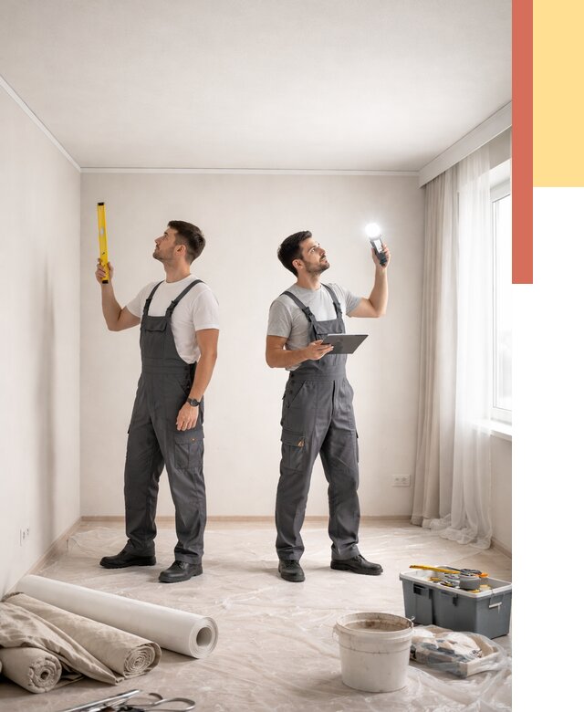 Отделка потолка в Новодвинске недорого от 767 руб/м2 | Услуги ОТДЕЛОЧНИК-Нвд