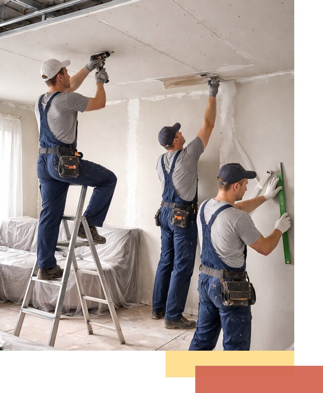 Профессиональная отделка потолка в Новодвинске быстро и качественно